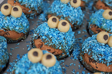 Cupcakes Monstruo de las Galletas